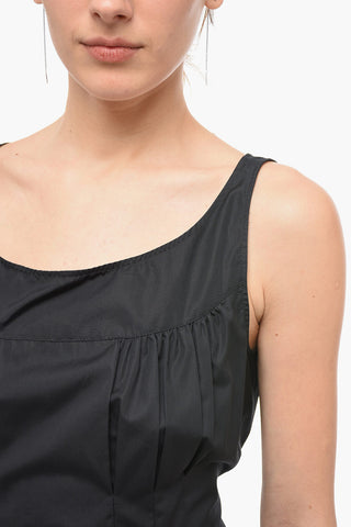 Pleated Top with Belt