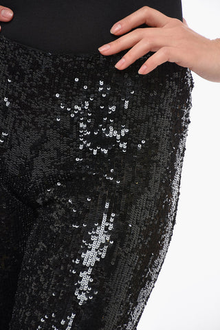 Sequined GUMMYNET Drawstringed Pants