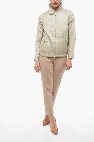 Lightweight Jacket with Foldable Hood