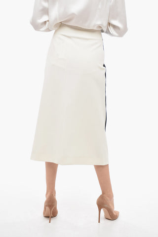 Two-Tone Pencil Skirt