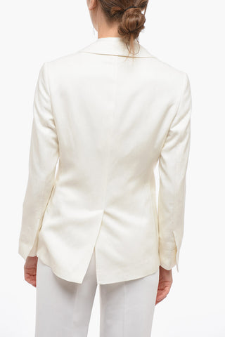 Silk and Linen Blazer