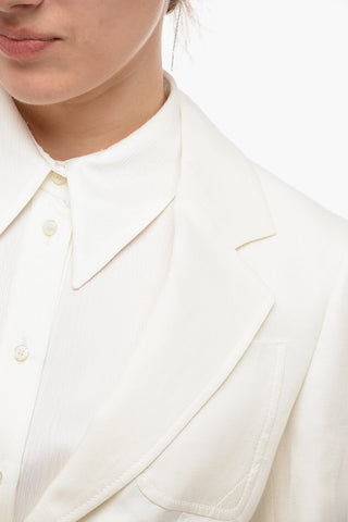 Silk and Linen Blazer