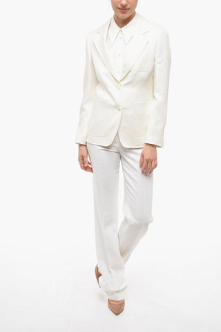 Silk and Linen Blazer
