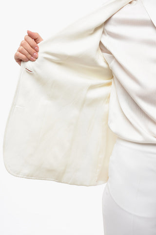 Silk and Linen Blazer