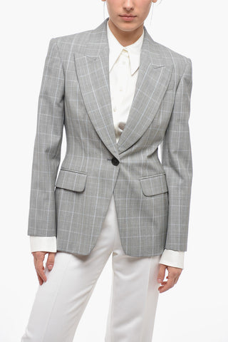 Blazer District Check con Revers a Lancia
