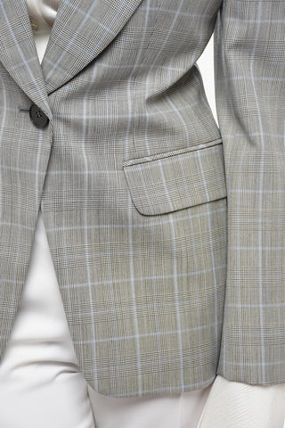 Blazer District Check con Revers a Lancia