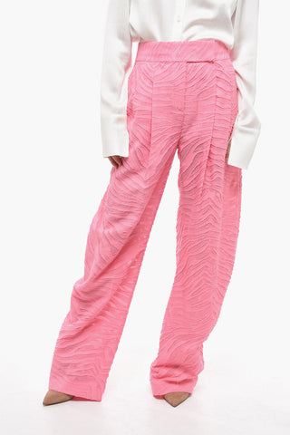 GARY Baggy Pants with Fringed Detail