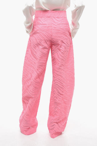 GARY Baggy Pants with Fringed Detail