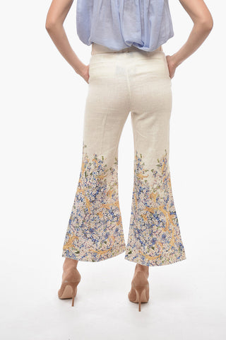 Ausgestellte Hose TAMA Mit Blumenmuster