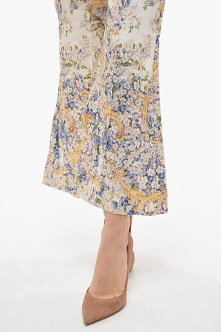 Ausgestellte Hose TAMA Mit Blumenmuster