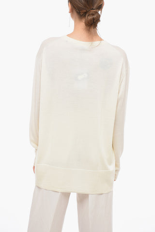 Maglia Girocollo in Lana Vergine