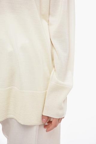 Maglia Girocollo in Lana Vergine