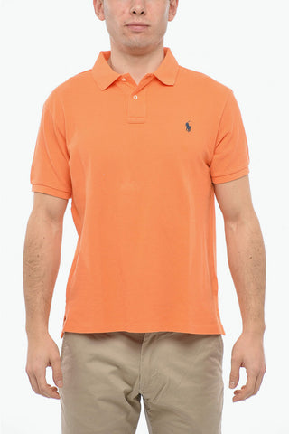 Polo Slim Fit in Cotone Bouclè