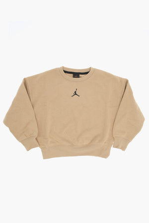 AIR JORDAN Rundhals-Sweatshirt aus gebürstetem Baumwoll-Mix