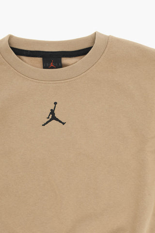 AIR JORDAN Brushed Cotton-Blend Crewneck Sweatshirt