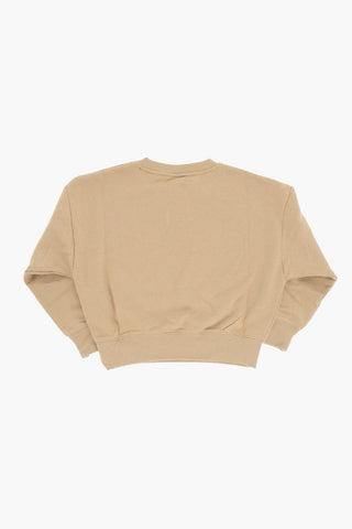 AIR JORDAN Brushed Cotton-Blend Crewneck Sweatshirt