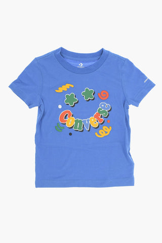 Crewneck T-Shirt Set SQUIGGLE with Embossed Logo and Joggers