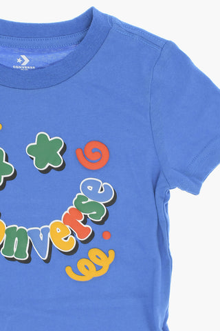 Crewneck T-Shirt Set SQUIGGLE with Embossed Logo and Joggers
