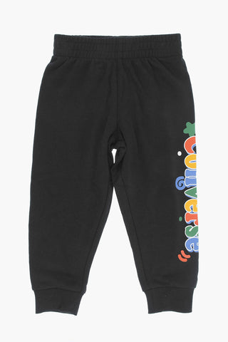 Crewneck T-Shirt Set SQUIGGLE with Embossed Logo and Joggers