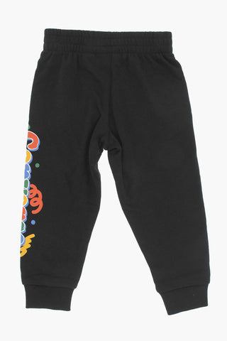Crewneck T-Shirt Set SQUIGGLE with Embossed Logo and Joggers