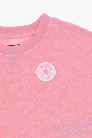 ALL STAR CHUCK TAYLOR T-Shirt and Shorts Set in Floral Jacquard