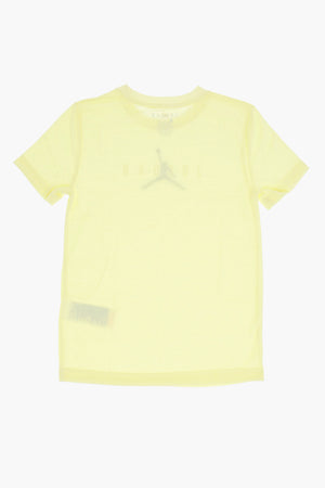 AIR JORDAN Einfarbiges Rundhals-T-Shirt mit bedrucktem Logo