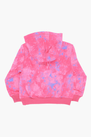 Felpa Hoodie CLUB Effetto Tie Dye