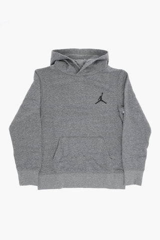 AIR JORDAN Brushed Cotton-Blend Fleece Hoodie with Embroidered Logo