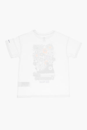 ALL STAR CHUCK TAYLOR Rundhals-T-Shirt mit floralem Muster