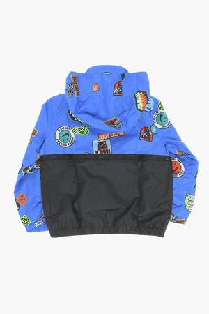 Bedruckter Karo-Ripstop-Anorak
