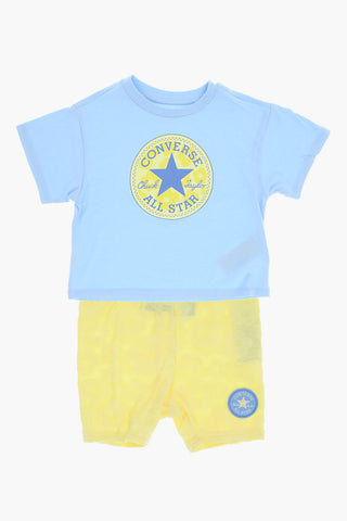 ALL STAR CHUCK TAYLOR T-Shirt and Shorts Set with Contrast Logo