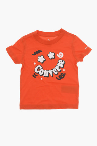 T-Shirt and Joggers Set with Printed Logo