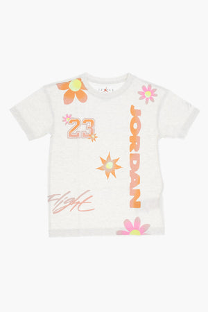 AIR JORDAN Rundhals-T-Shirt mit Blumenprint