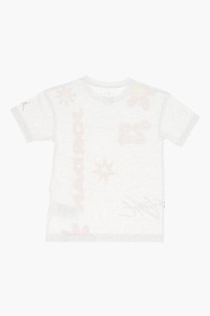 AIR JORDAN Rundhals-T-Shirt mit Blumenprint