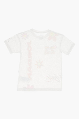 AIR JORDAN Rundhals-T-Shirt mit Blumenprint