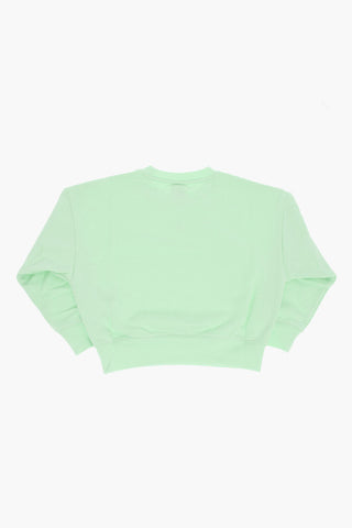 AIR JORDAN Cotton-Blend Fleece Crewneck Sweatshirt