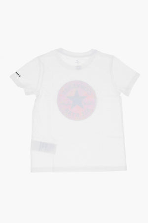 ALL STAR CHUCK TAYLOR Rundhals-T-Shirt mit Frontprint