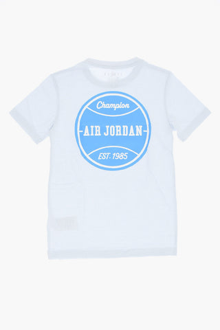 AIR JORDAN Crewneck T-Shirt with Back Print
