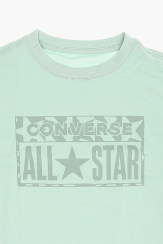 ALL STAR T-Shirt Girocollo Loose Fit con Logo Stampato