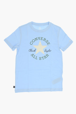 ALL STAR CHUCK TAYLOR Crew Neck T-Shirt with Maxi Printed Logo