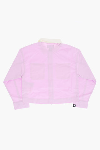 Overshirt in Cotone Leggero con Doppio Taschino e Chiusura Zip