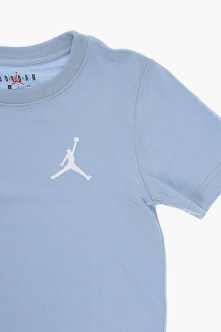 AIR JORDAN Crewneck T-Shirt with Embroidered Logo