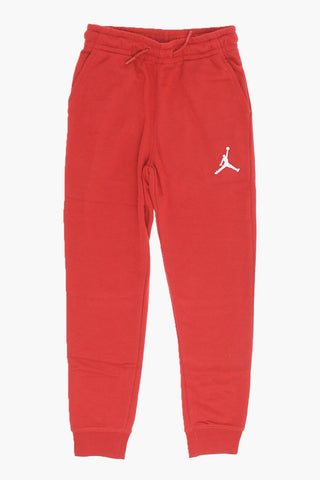 AIR JORDAN Brushed Cotton-Blend Joggers with Embroidered Logo