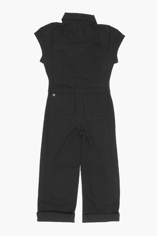 Jumpsuit Utility in Cotone con Tasche a Toppa