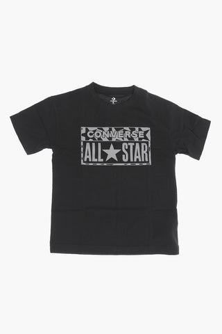 ALL STAR Crew Neck Loose-Fit T-Shirt with Printed Logo