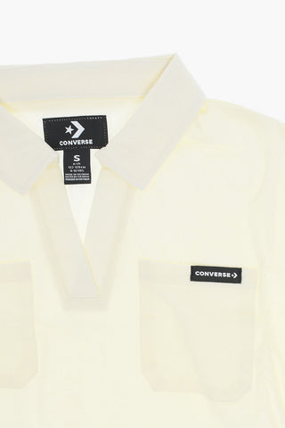Blusa DOLMAN con scollo a V e Doppio Taschino