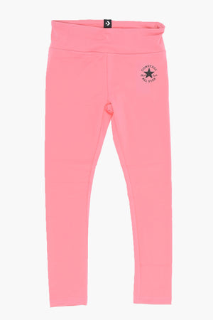 ALL STAR CHUCK TAYLOR Leggings in Tessuto Stretch a Vita Alta