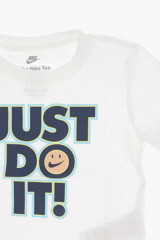 Crewneck T-Shirt with Front Print