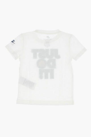 Crewneck T-Shirt with Front Print