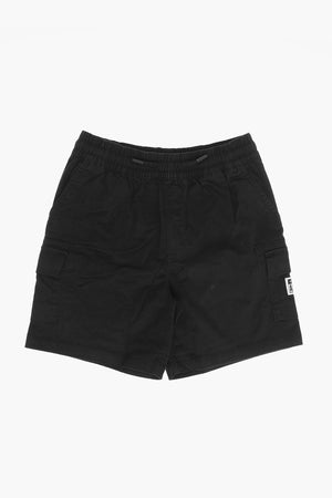 ALL STAR Shorts Cargo in Cotone Stretch con Elastico in Vita